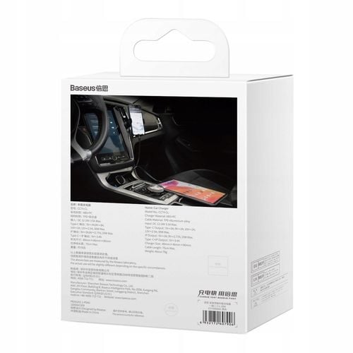 Ładowarka Baseus Enjoyment Samochodowa Usb-C Lightning 30W na Arena.pl