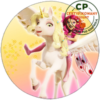 Opłatek na tort Mia i Ja