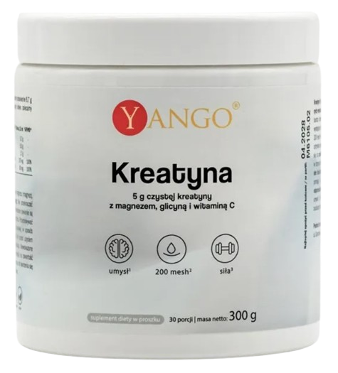 YANGO Kreatyna (300 g) zdjęcie 1
