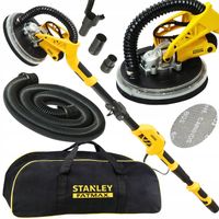 Szlifierka do gipsu Stanley SFMEE500S Żyrafa Do Ścian TORBA komple