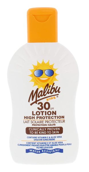 Malibu Balsam Ochronny Dla Dzieci SPF30 200ml + Aloe Żel Po Opalaniu zdjęcie 2