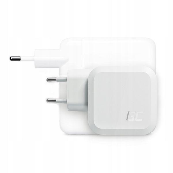 Biała Ładowarka GaN 65W + Kabel USB-C - USB-C 60W 200cm Power Delivery zdjęcie 4