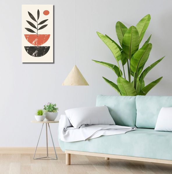 Obraz 30x60cm Roślinna Sztuka zdjęcie 2