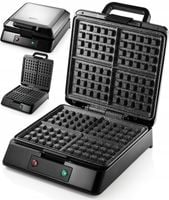 GOFROWNICA 4 CHRUPIĄCE GOFRY KERCH PROFI MARMURKOWA POWŁOKA 2200W