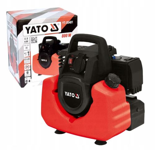 AGREGAT PRĄDOTWÓRCZY GENERATOR INWERTOROWY 800W na Arena.pl