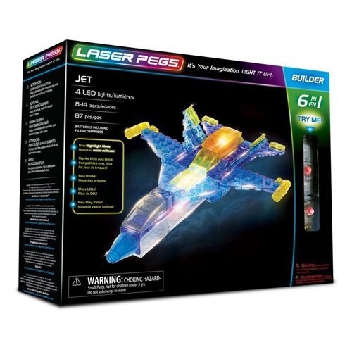Laser Pegs 6 in 1 Jet na Arena.pl
