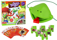 Zabawna Gra Zręcznościowa Szybki Język - Złap Owada Maska Kameleon