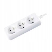 Listwa Zasilająca Przedłużacz 1,5m 3x230V HQ