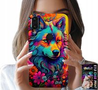 ETUI DO XIAOMI NOTE 7 - KOLOROWE WZORY, WILK WATAHA SWORA CASE