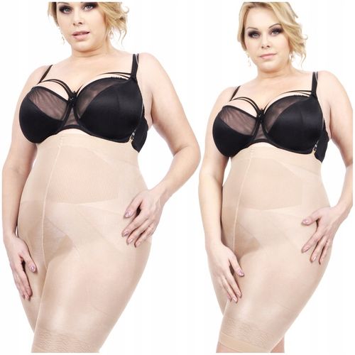 Orirose WYSOKIE Majtki mocno WYSZCZUPLAJĄCE brzuch MODELUJĄCE uda SIZE PLUS na Arena.pl