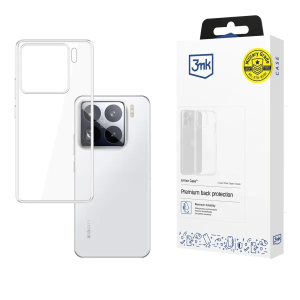 Etui 3mk Clear Case na Xiaomi 15 Pro - przezroczyste zdjęcie 1