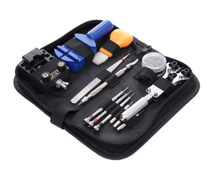 ZESTAW ZEGARMISTRZOWSKI NARZĘDZIA IMAK KLUCZ ETUI zdjęcie 6