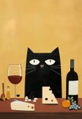 Plakat 68x98cm Gastronomiczna Uczta