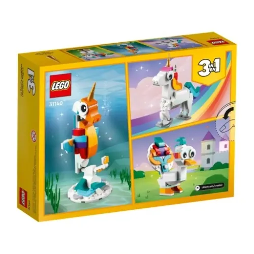 LEGO Creator 3 w 1 - Magiczny Jednorożec (31140) na Arena.pl