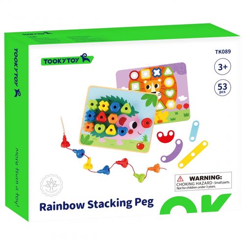 TABLICA EDUKACYJNA Z KOLOROWYMI ŚRUBKAMI na Arena.pl