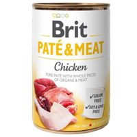 mokra karma dla psa brit pate & meat chicken 400 g z kurczakiem bezzbożowa