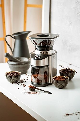 Młynek Do Kawy Elektr. Żarno Stożek 16 Ustawień zdjęcie 2