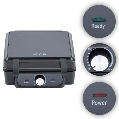 GOFROWNICA XXL 4 DUŻE GOFRY MARMURKOWA POWŁOKA REGULACJA TEMPERATURY na Arena.pl