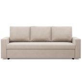 Kanapa 3 osobowa, BLOM, velvet, 220x92x92 cm, beżowy | TYLETEGOTU