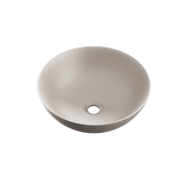 Luqa umywalka nablatowa 40 cm okrągła, cappucino mat