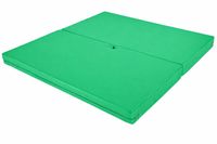 Materac Pole Dance UNDERFIT 130 x 120 x 6 cm miękki zielony