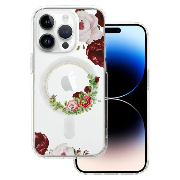 Tel Protect Flower Magsafe do Iphone 12 wzór 2 zdjęcie 1
