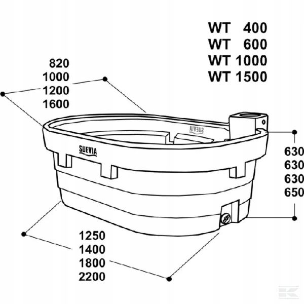 SU1600103 Poidło Pastwiskowe Model WT200 zdjęcie 2