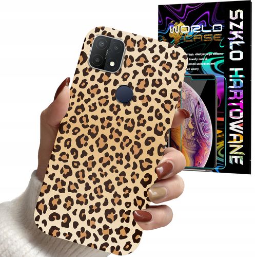 ETUI DO OPPO A15 (A15s) - PANTERKA WZORKI MODNE WZORY DLA KOBIET + SZKŁO na Arena.pl