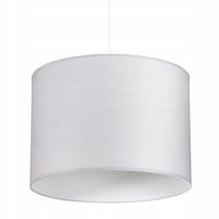 Lampa wisząca ABAŻUR SZARA 40 cm