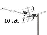 Antena  DVB-T ATD31S VHF/UHF MUX8 kierunkowa pasywna 10-pak