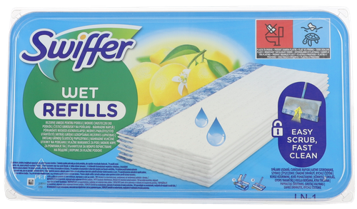 Wkłady czyszczące mokre ścierki do podłóg zapach cytryny 20 szt Swiffer na Arena.pl