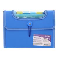 TECZKA PP A5 Z 6 PRZEKŁADKAMI NIEBIESKA STRIGO