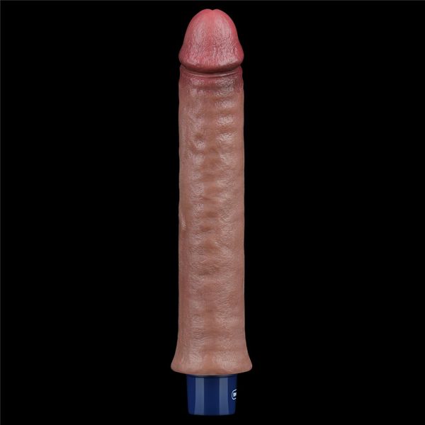 9.5" Real Softee Rechargeable Silicone Vibrating Dildo zdjęcie 5