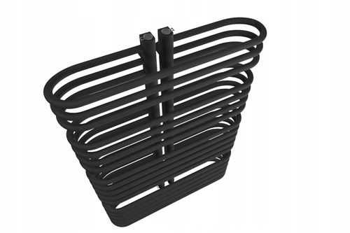 GRZEJNIK ŁAZIENKOWY NEO 1580x550 CZARNA STRUKTURA na Arena.pl