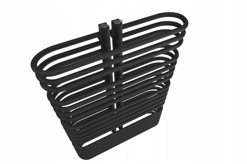 GRZEJNIK ŁAZIENKOWY NEO 1580x550 CZARNA STRUKTURA zdjęcie 2