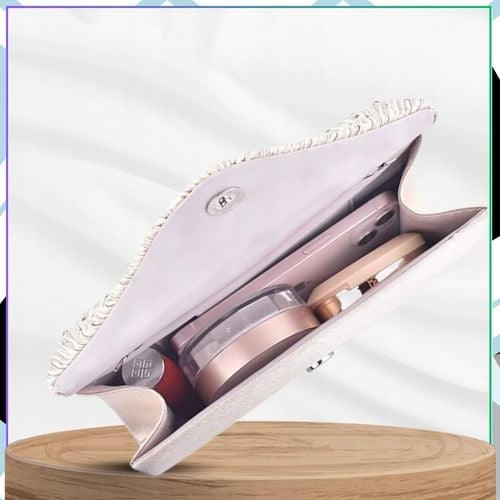 Torebka Kopertówka Błyszcząca Wizytowa Wieczorowa na ramię damska elegancka na Arena.pl