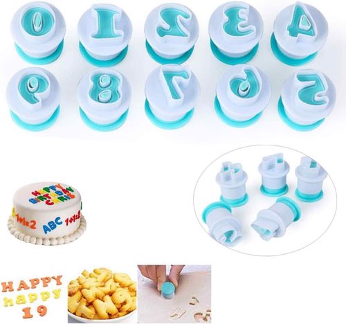 Foremki do ciastek w kształcie cyfr dla dzieci na Arena.pl