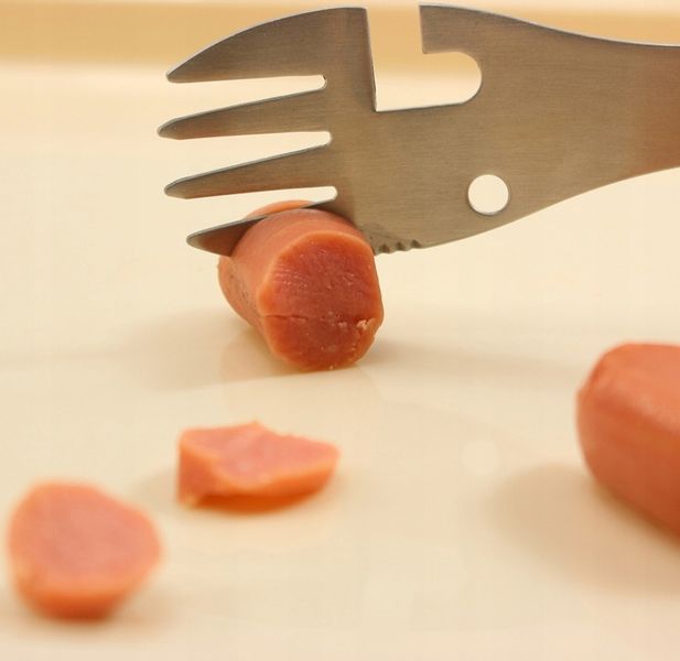 5 w 1 niezbędnik widelec łyżka wycieczka biwak edc zdjęcie 9