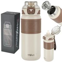 KUBEK TERMICZNY PRÓŻNIOWY TERMOS Z USTNIKIEM DO KAWY HERBATY SZCZELNY