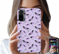 ETUI DO XIAOMI NOTE 10 / 10S - MODNE WZORY WIDŁY SERCA KOKARDKI KOKARDA