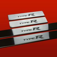 Listwa progowa HONDA CIVIC MK9 TYPE R Stal nierdzewna 304 połysk 4szt