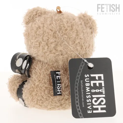 fetish submissive yogi teddy bear - designerski miś z kolekcji z zawieszką na Arena.pl