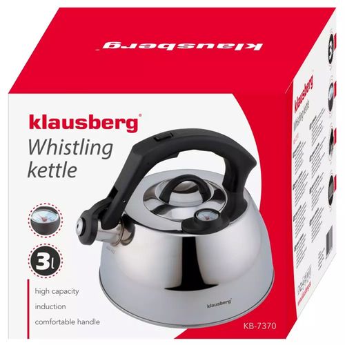 czajnik stalowy z termometrem 3l klausberg kb-7370 na Arena.pl