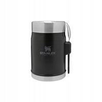 Termos Obiadowy ze Sztućcem Classic - 0,4 L Matte Black Stanley