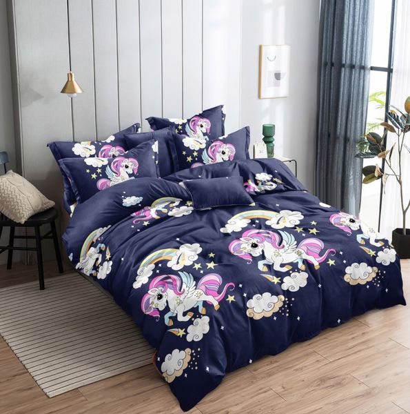Pościel Z Mikrofibry 160X200 Jednorożce 2513 zdjęcie 2