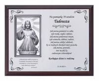 PREZENT NA URODZINY 18 30 40 45 50 60 65 70 80 90 OBRAZ W OZDOBNYM PUDEŁKU