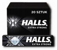 Halls Extra Strong Cukierki 33,5 g x 20 sztuk