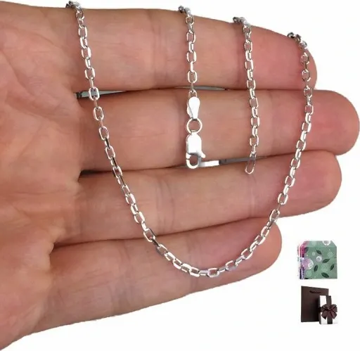 Łańcuszek srebrny próby 925 (na PREZENT) SREBRO zdjęcie 1