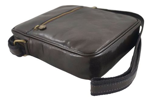 Męska torba CASUAL z regulowanym paskiem - Czarna na Arena.pl