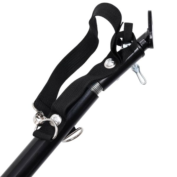 Przyczepka rowerowa 2-w-1 dla zwierząt i do biegania, niebiesk-szara zdjęcie 10